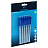 Набор шариковых ручек Schneider "Tops 505 F Light Blue", 6шт., синие, 0,8мм, блистер Фото 4