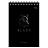 Блокнот А6 60л. на гребне BG "Just black Фото 0