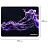 Коврик для мыши SONNEN "NEON SPLASH" резина + ткань, 250х200х2 мм, 513957 Фото 3