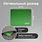 Коврик для мыши SONNEN "GREEN", резина + ткань, 220х180х3 мм, 513305 Фото 7
