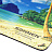 Коврик для мыши SONNEN "BEACH", резина + ткань, 260х220х3 мм, 513294 Фото 2