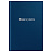 Книга учета OfficeSpace, А4, 96л., клетка, 200*290мм, бумвинил, синий, блок газетный
