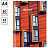 Бизнес-блокнот А4, 80л., OfficeSpace "Архитектура. Art object", глянцевая ламинация Фото 0