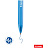 Ручка шариковая Luxor "InkGlide 100 Icy" синяя, 0,7мм, трехгран. Фото 1