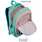 Рюкзак Berlingo Boom "Animal pattern mint" 38,5*29*12см, 2 отделения, 3 кармана, анатомическая ЭВА спинка Фото 6