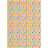 Упаковочная бумага крафт 70*100см, MESHU "Космос", 70г/м2 Фото 0