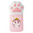 Корректирующая лента MESHU "Paw", 5мм*12м, пвх-бокс, европодвес Фото 1