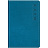 Телефонная книга А7, 64л., кожзам, BG "Winner. Dark teal", с вырубкой