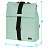 Рюкзак Berlingo Trends "Eco mint" 36*28,5*13см, 1 отделение, тайвек Фото 0
