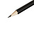 Карандаш чернографитный FABER-CASTELL, 1 шт., "1112", НВ, с ластиком, корпус черный, 111200 Фото 1