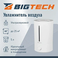 Увлажнитель воздуха BigTech ZSH002 белый