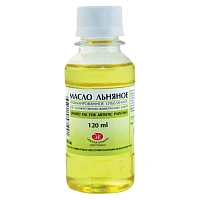 Масло льняное, 120 мл, пластиковый флакон, Невская Палитра, 2333912