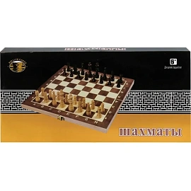 Настольная игра Шахматы деревянные 34x17 см