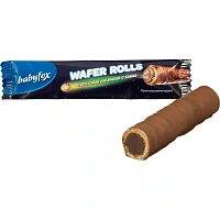 Конфеты вафельные Babyfox wafer rolls с ореховой начинкой 1.5 кг