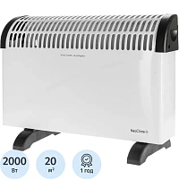 Конвектор Neoclima Fast 2000 w белый (2000 Вт, с терморегулятором, 25457)