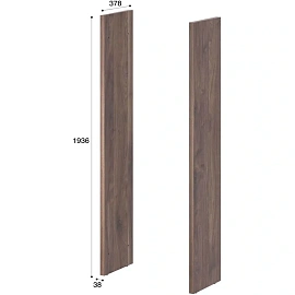 Боковые панели Formant 129H503 (орех бакаут, 38x378x1936 мм, 2 штуки)