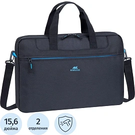Сумка для ноутбука Rivacase 8037 15.6 черная (8037 Black)