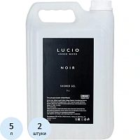 Гель для душа Lucio Amber Wood 5 л бутыль ПЭТ (2 штуки в упаковке)