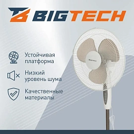 Вентилятор напольный BigTech DWBF001 белый