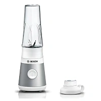 Блендер стационарный BOSCH MMB2111T, 450 Вт, 1 скорость, чаша 0,6 л, пластик, серебристый