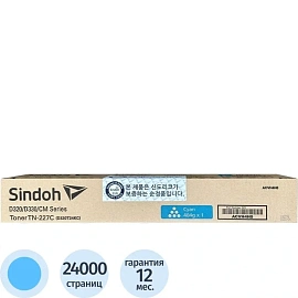 Тонер-картридж Sindoh D320T24KC голубой оригинальный