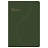 Записная книжка А5, 96л., BG "Смыслы", кожзам, линия, зеленый