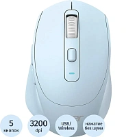 Мышь беспроводная Acer OMR504 голубая (ZL.MCE11.01E)