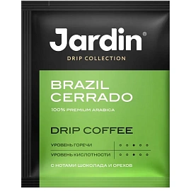 Кофе молотый в дрип-пакетах Jardin Brazil Cerrado 60 г (6 штук в упаковке)