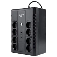 Источник бесперебойного питания SMARTWATT UPS SAFE PRO 650, 650 ВА (390 Вт), 8 розеток, 3703020270004