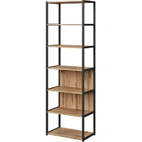 Стеллаж для документов Easy To Lead K-Loft 241H024 (дуб натуральный/чёрный, 670х400х2105 мм)