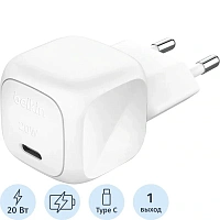 Сетевое Зарядное устройство Belkin BoostCharge WCA009kqWH 20 Вт