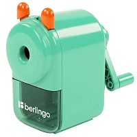 Точилка механическая Berlingo, 2в1, пласт. корпус, инд. упаковка