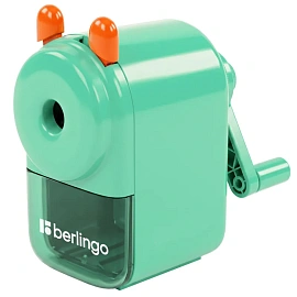 Точилка механическая Berlingo, 2в1, пласт. корпус, инд. упаковка