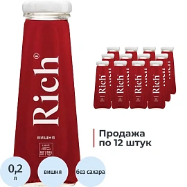 Нектар Rich вишнёвый 0.2 л