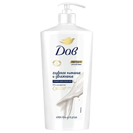 Крем-гель для душа Dove Глубокое питание и увлажнение 610 мл