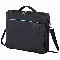 Сумка портфель BRAUBERG SYDNEY с отделением для ноутбука 17,3", откидная крышка, черная, 34х44х6 см, 240449