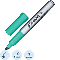 Маркер перманентный Комус PY2304 зелёный (толщина линии 1-4 мм) круглый наконечник
