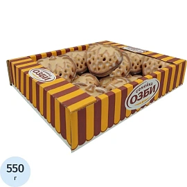 Печенье сдобное Семейка ОЗБИ с мармеладом персик-манго 550 г