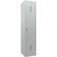 Шкаф для одежды металлический Комус Мебель ML-11-40 (серый, 400х500х1830 мм)