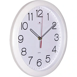 Часы настенные кварцевые Рубин Классика пластик 29x29x4 см (6026 W)
