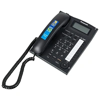 Телефон проводной Panasonic KX-TS2388RU черный