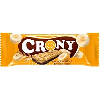 Батончики мюсли Crony Банан и шоколад (12 штук по 50 г)