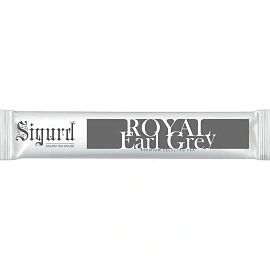 Чай чёрный Sigurd Royal Earl Grey 100 стиков (бергамот)