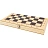 Настольная игра Шахматы деревянные 24x12 см Фото 1