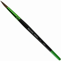 Кисть из ворса пони № 7, BRAUBERG PREMIUM, 200986
