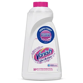 Пятновыводитель кислородный Vanish Oxi Кристальная белизна для белого белья жидкость 1 л