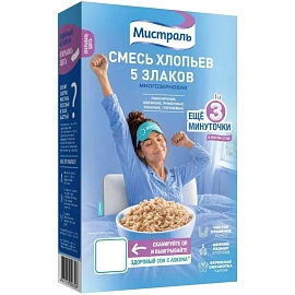 Хлопья Мистраль Смесь 5 злаков 400 г