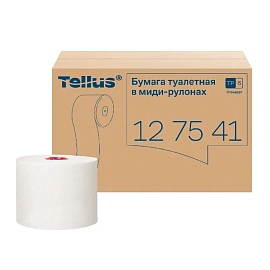 Бумага туалетная д/дисп Торк/Tellus Станд Т6 1сл 135м27рул/уп_127540/127541