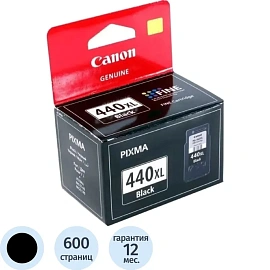 Картридж струйный Canon PG-440XL 5216B001 чёрный оригинальный