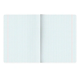 Тетрадь 12 л. BRAUBERG клетка, обложка картон, ONE COLOUR, 107776